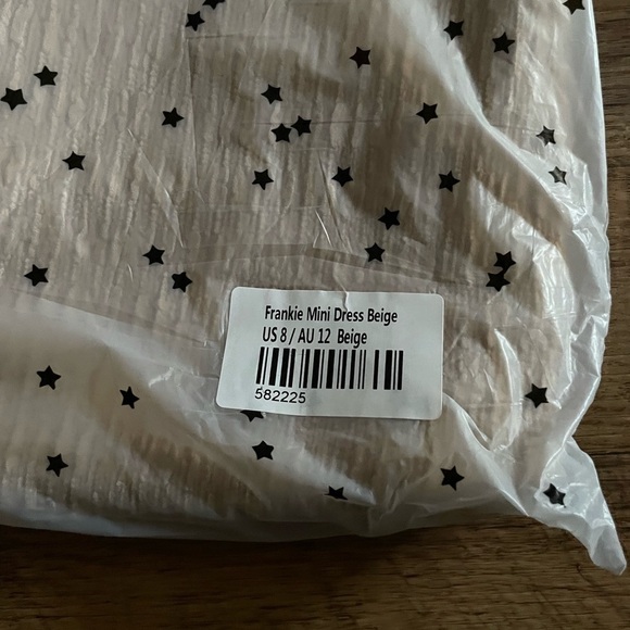 PRINCESS POLLY Frankie Mini Dress Beige - Picture 3 of 3